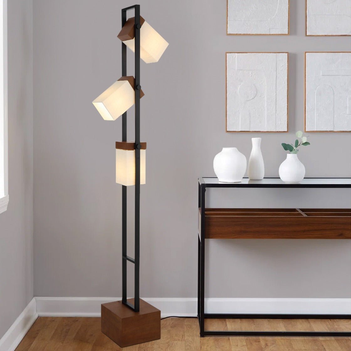 OSADA 3 LIGHT FLOOR LAMP