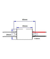 24V Waterproof Constant Voltage LED Drivers IP67 (12W)