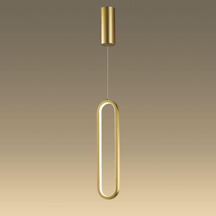 Oval LED Ring Pendant