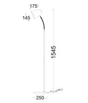 PASTEL: Scandinavian Iron Slim Floor Lamps