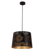 PENSHADE: Interior Slanted with Starburst Pattern Laser Cut Pendant Lights