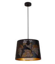 PENSHADE: Interior Slanted with Maple Leaf Pattern Laser Cut Pendant Lights