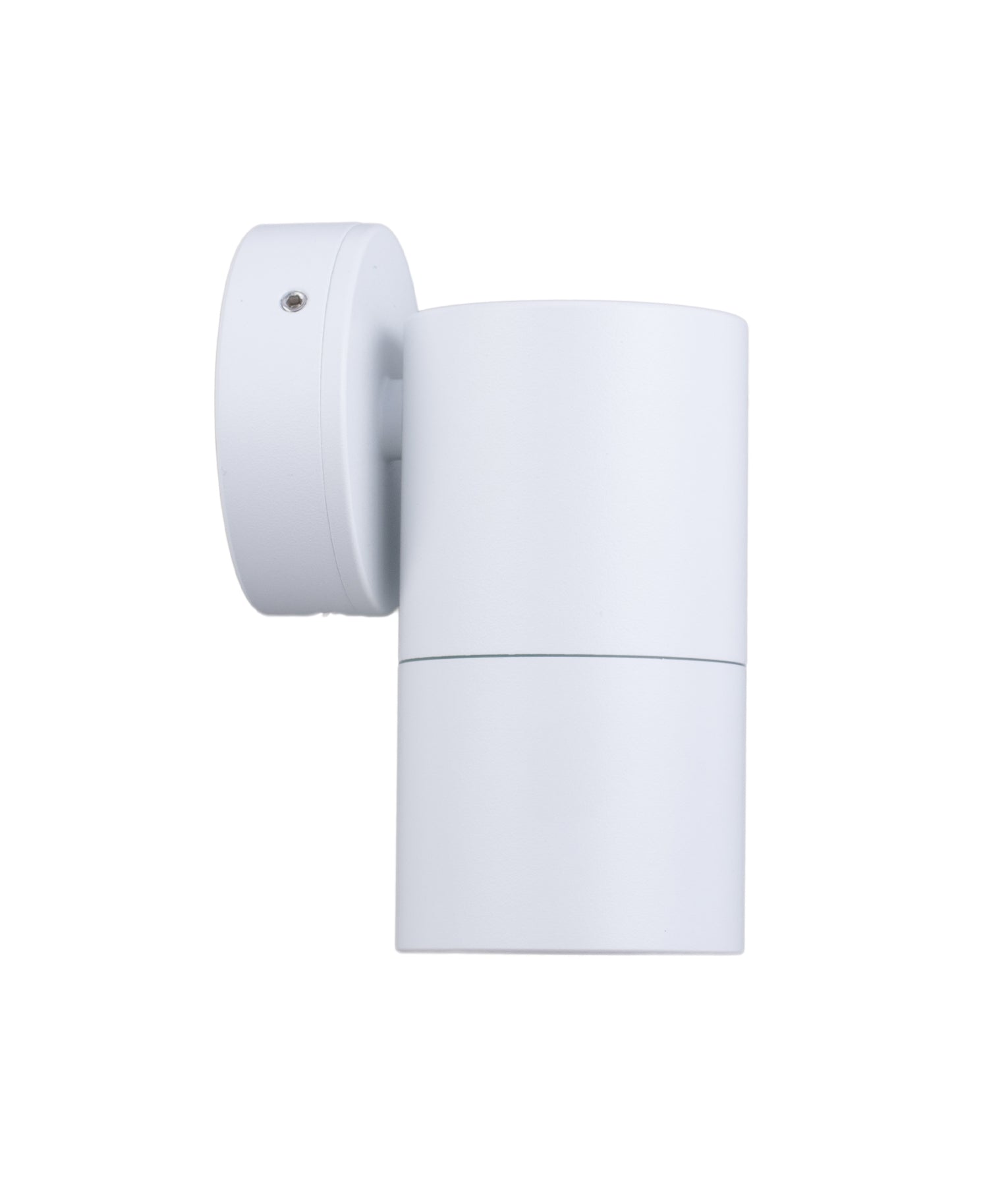 GU10 Exterior Wall Pillar Spot Lights (White Aluminium) IP65