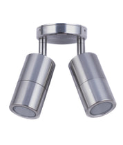 GU10 Exterior Wall Pillar Spot Lights (Titanium Aluminium) IP65