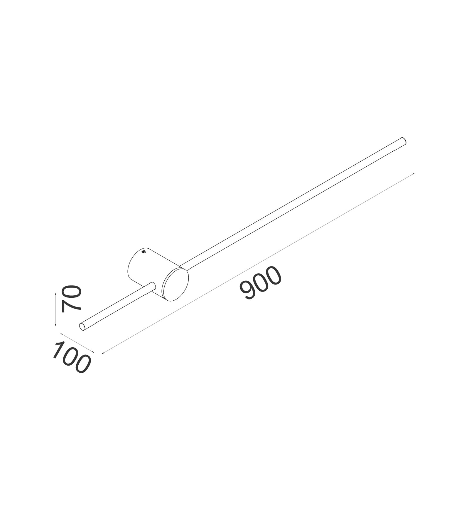 SABER: Interior Linear LED Dual-CCT Wall Lights