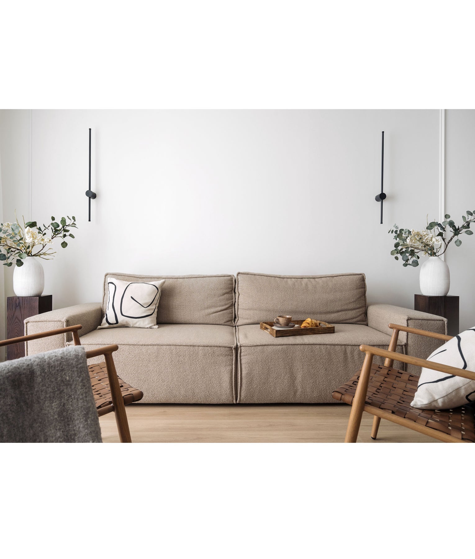 SABER: Interior Linear LED Dual-CCT Wall Lights