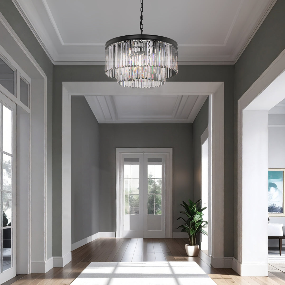 SERENE 9 LIGHTS PENDANT