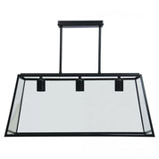 Eaton 3 Light Pendant Matt Black