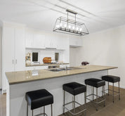 Southport 6 Light Pendant Black