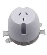 3-Pin Rear Connecting Single Surface Socket (10pcs Pack)