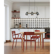 azza Interior Ellipse Shade with Antique Brass Hardware Pendant Light