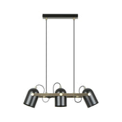 azza Interior Ellipse Shade with Antique Brass Hardware Pendant Light