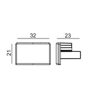 3 Wire 1 Circuit Universal Tracks, Connectors, End Cap & Live End