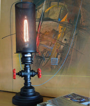 VENETO Industrial Aged Iron Decorative Table Lamp