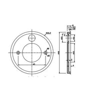VOX: Surface Mounted LED Exterior Square Up/Down Wall Lights IP54