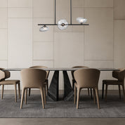 ZECCA 3 LIGHT HORIZONTAL PENDANT