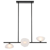 ZECCA 3 LIGHT HORIZONTAL PENDANT