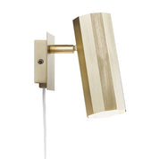 Alanis Wall Light Black & Brass
