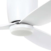 Eglo Seacliff Low Profile DC Ceiling Fan with CCT LED Light – White 52