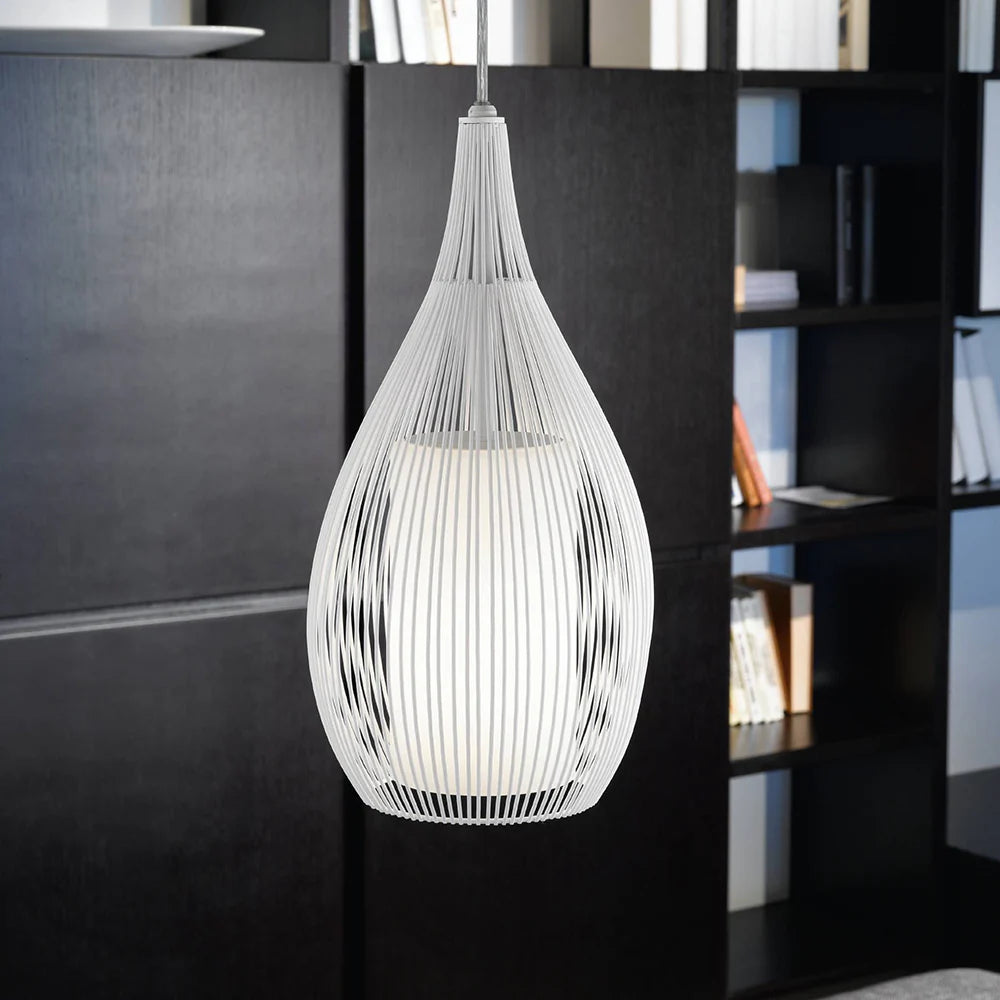 RAZONI Pendant Light White Steel
