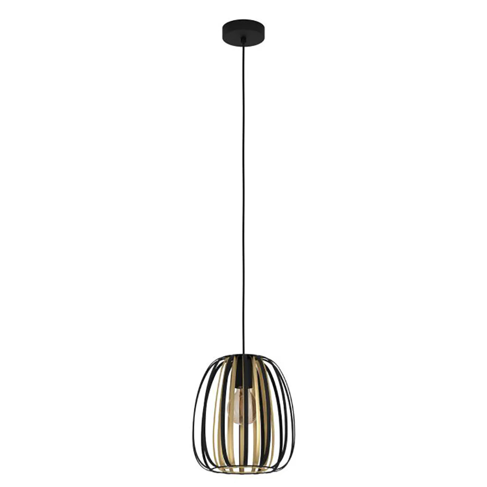 Encinitos Pendant Light BlacK / Gold