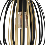 Encinitos Pendant Light BlacK / Gold