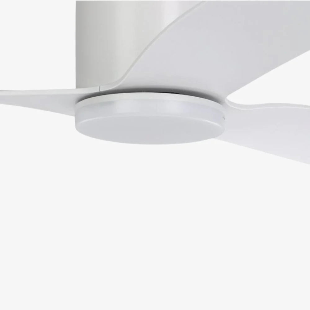 ILUKA Hugger DC Ceiling Fan 52" Matt White - 20538201