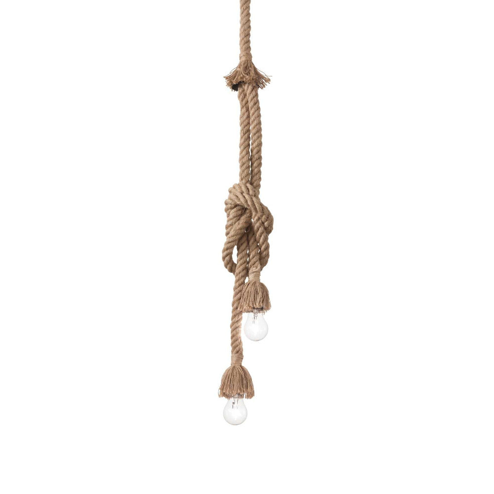 Canapa Sp2 Pendant 2 Lights Natural Hemp Rope