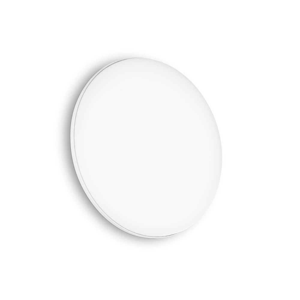 Mib Pl LED Oyster Light White Aluminum 3000K