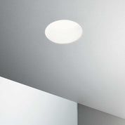 Samba Fi Round Recessed Downlight W128mm White