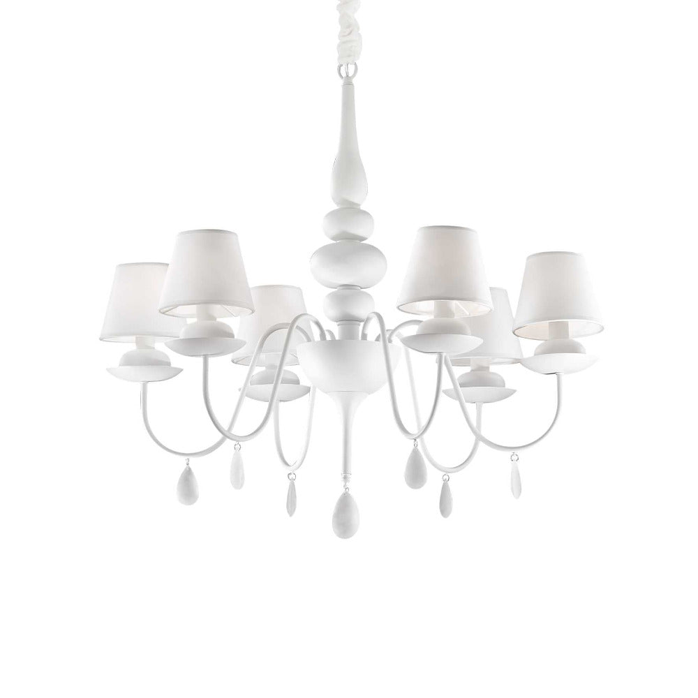 Blanche Sp6 Chandelier 6 Lights Metal