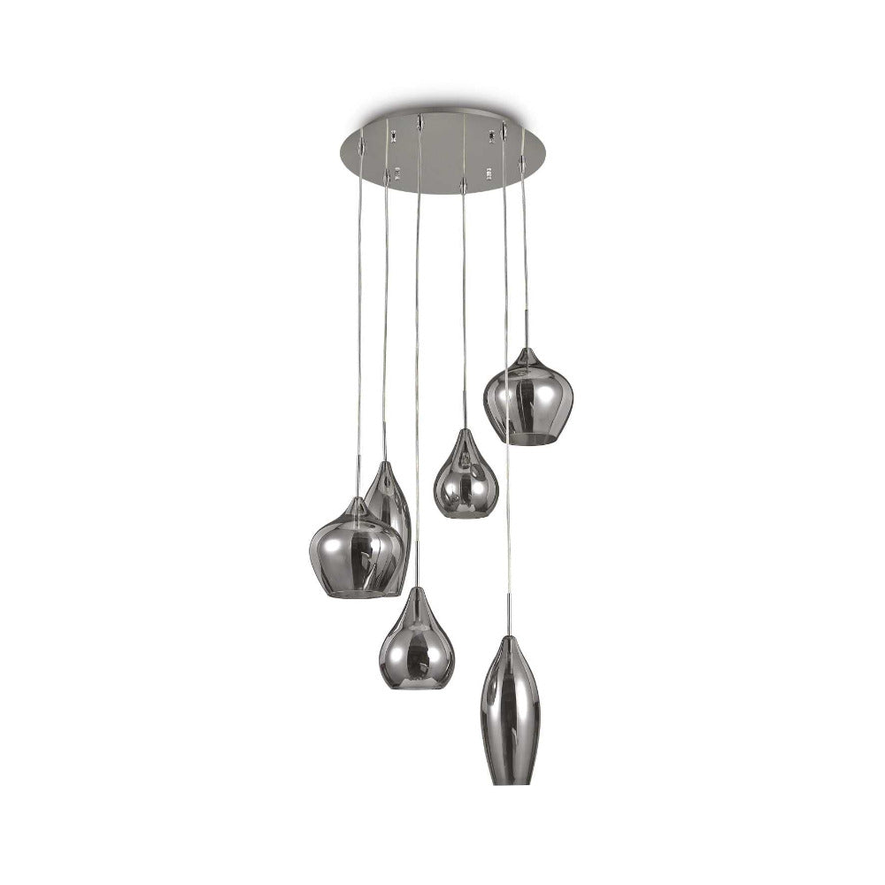 Soft Sp6 Cluster Pendant 6 Lights Metal