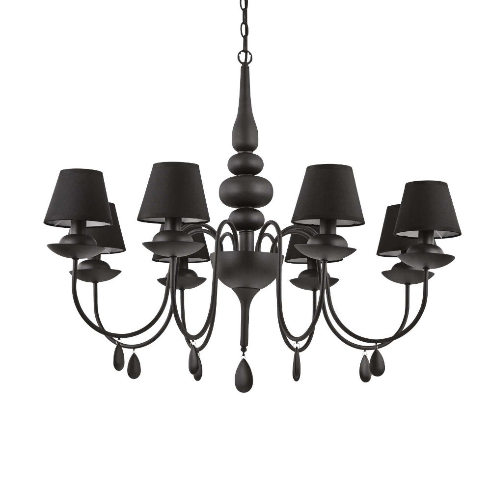 Blanche Sp8 Chandelier 8 Lights Metal
