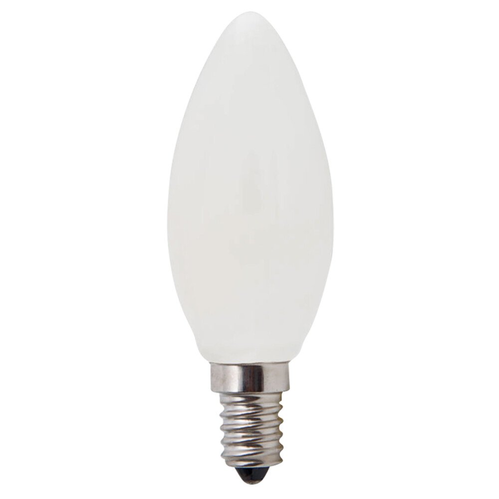 Candle LED Filament Globe 240V 4W SES Opal Glass 2700K