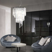 Carlton Sp12 Crystal Pendant 12 Lights Metal / Crystals