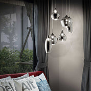 Soft Sp6 Cluster Pendant 6 Lights Metal