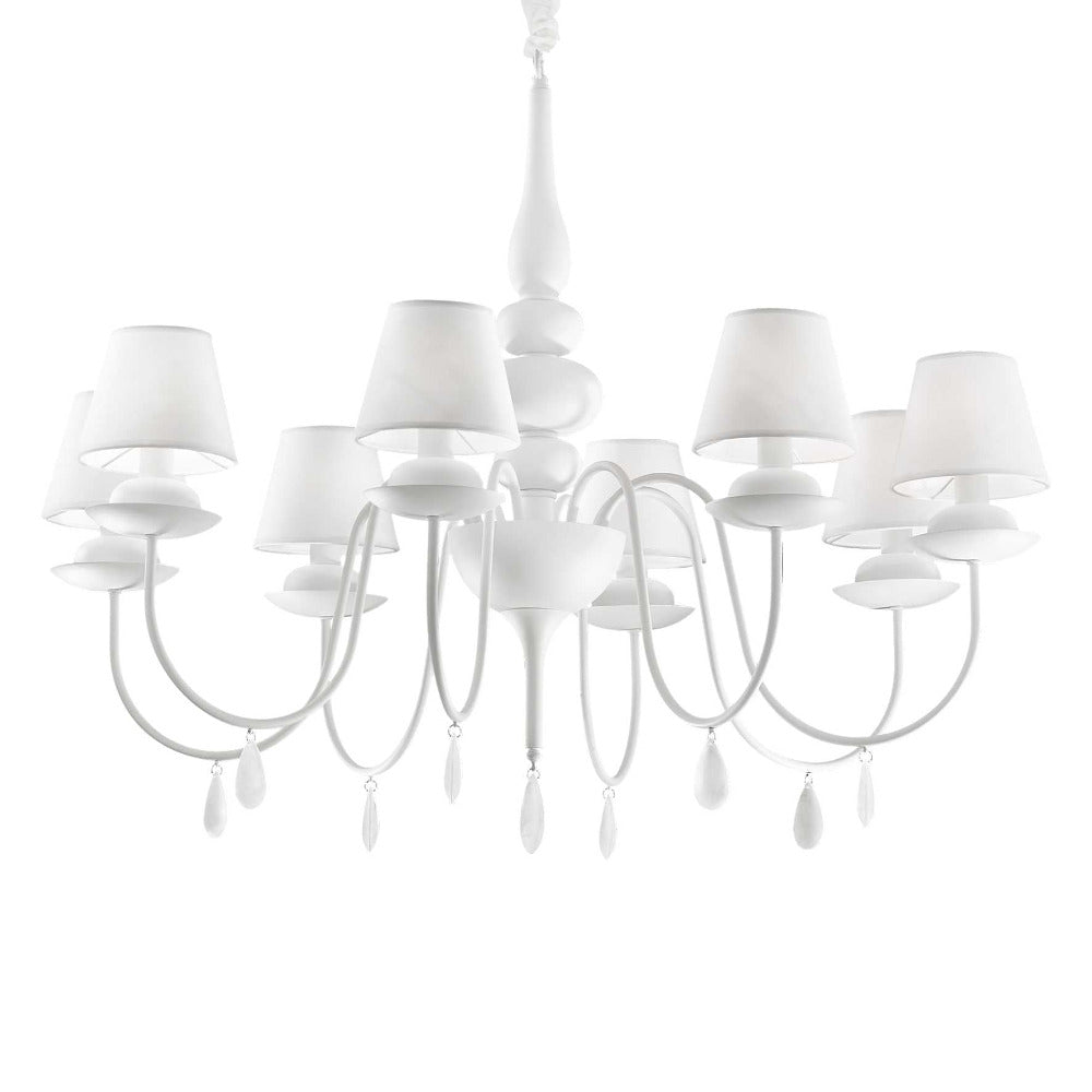 Blanche Sp8 Chandelier 8 Lights Metal