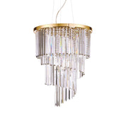 Carlton Sp12 Crystal Pendant 12 Lights Metal / Crystals