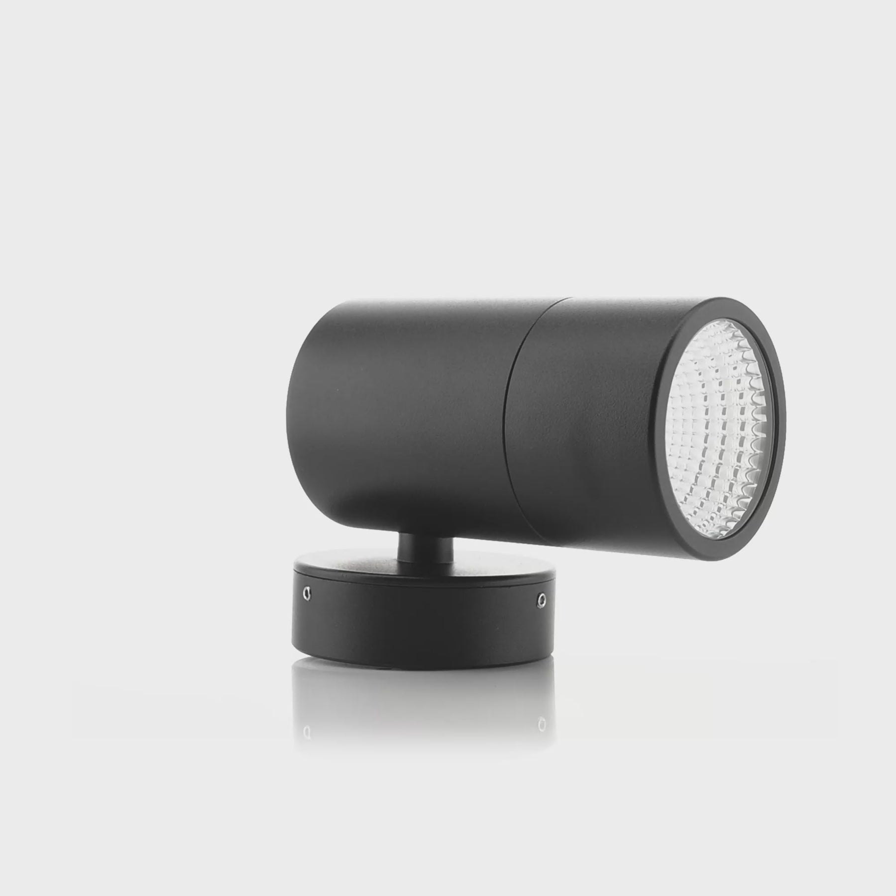Havit Lighting Maxi Tivah Aluminium Black TRI Colour Fixed Down Wall Pillar Lights
