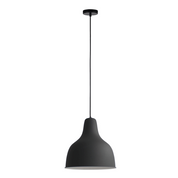 Toronto 1 Light Pendant Black