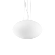 Candy Sp1 Round Pendant Light W400mm White Glass / Metal