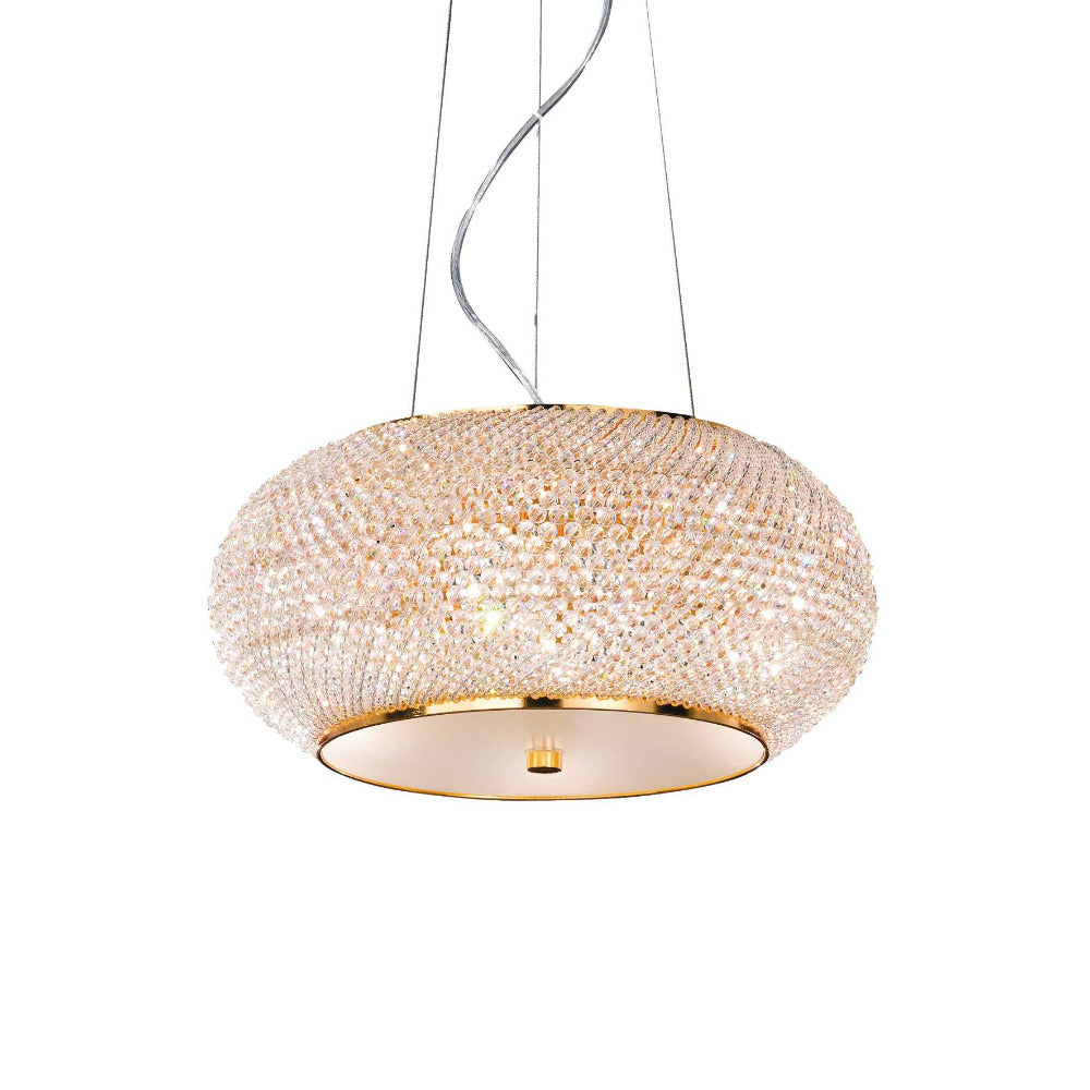Pasha' Sp6 Pendant 6 Lights Crystal