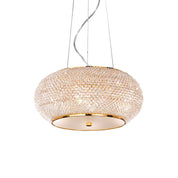 Pasha' Sp6 Pendant 6 Lights Crystal