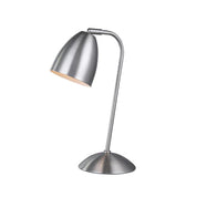 Astro Table Lamp Satin Nickel Metal