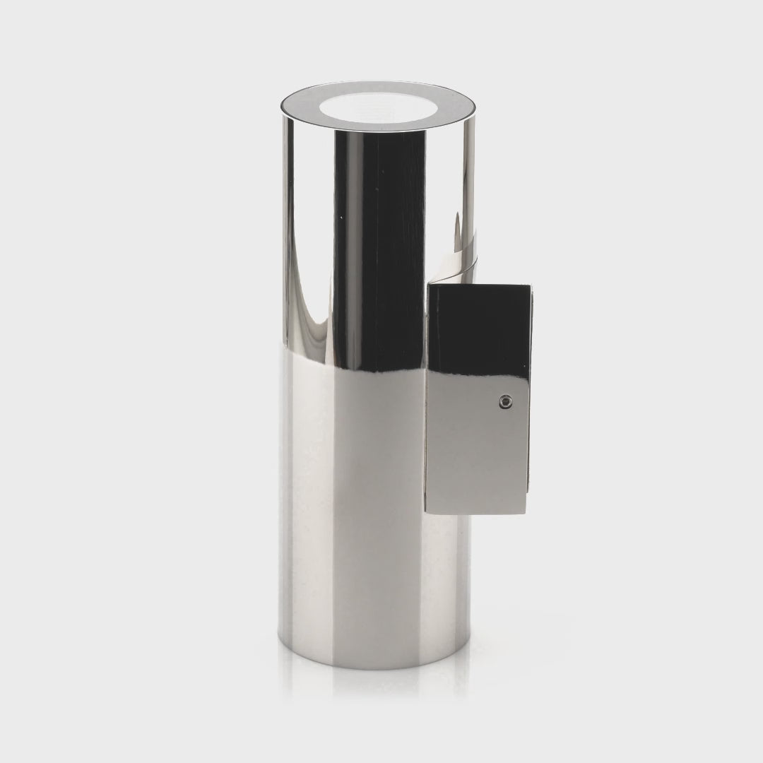 Havit Lighting Aries Polished 316 Stainless Steel Up & Down LED Wall Light