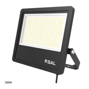 TRADESTAR Flood Light 200W Black Aluminium 3CCT