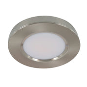 Avior 3A Under Cabinet LED Light 12V 3W TRI Colour Satin Nickel - DL103/3W/SCH/TC