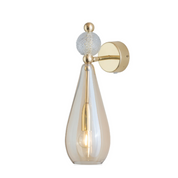 Smykke Bedside Reading Light Crystal Check Ball W120mm