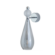 Smykke Bedside Reading Light Crystal Check Ball W120mm