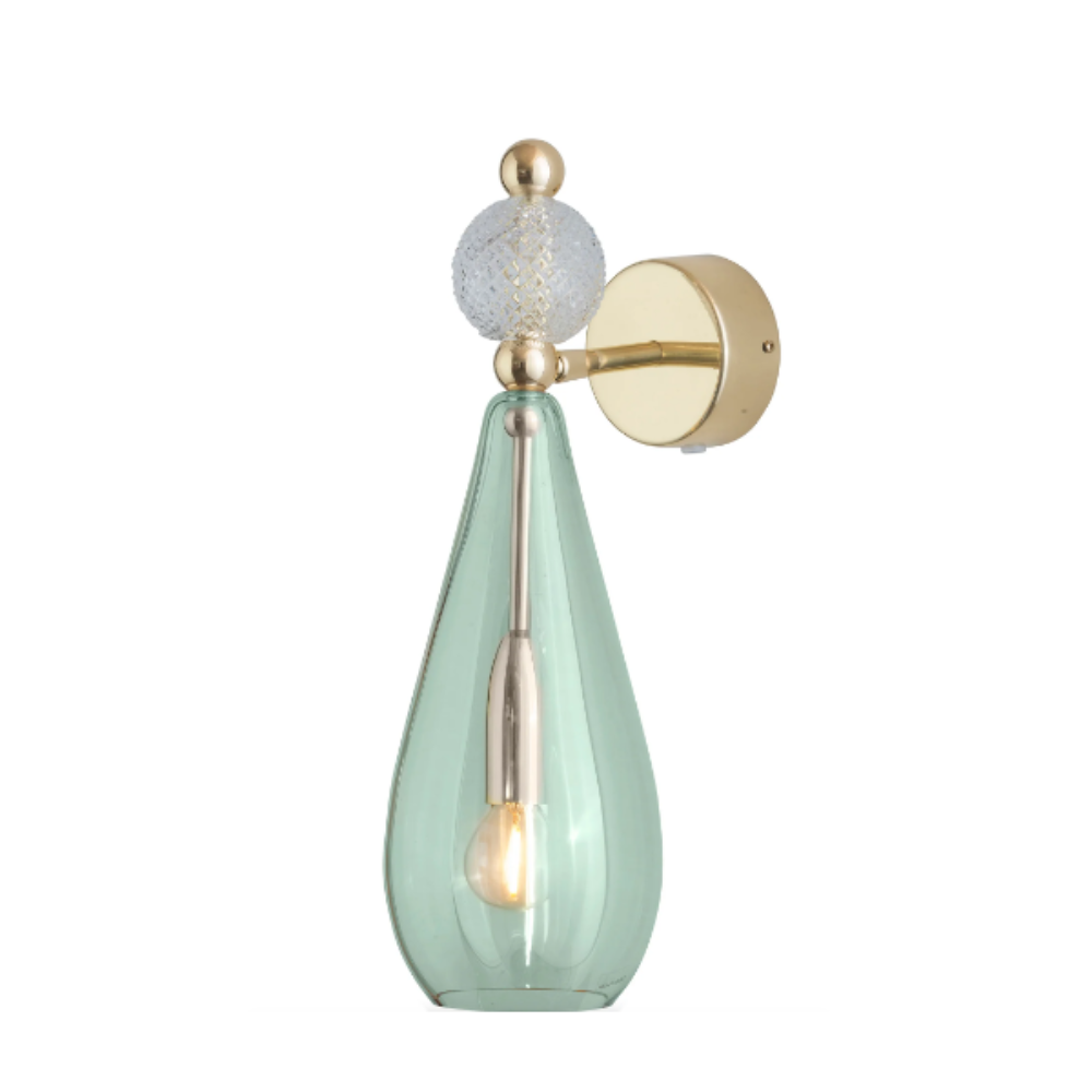 Smykke Bedside Reading Light Crystal Check Ball W120mm